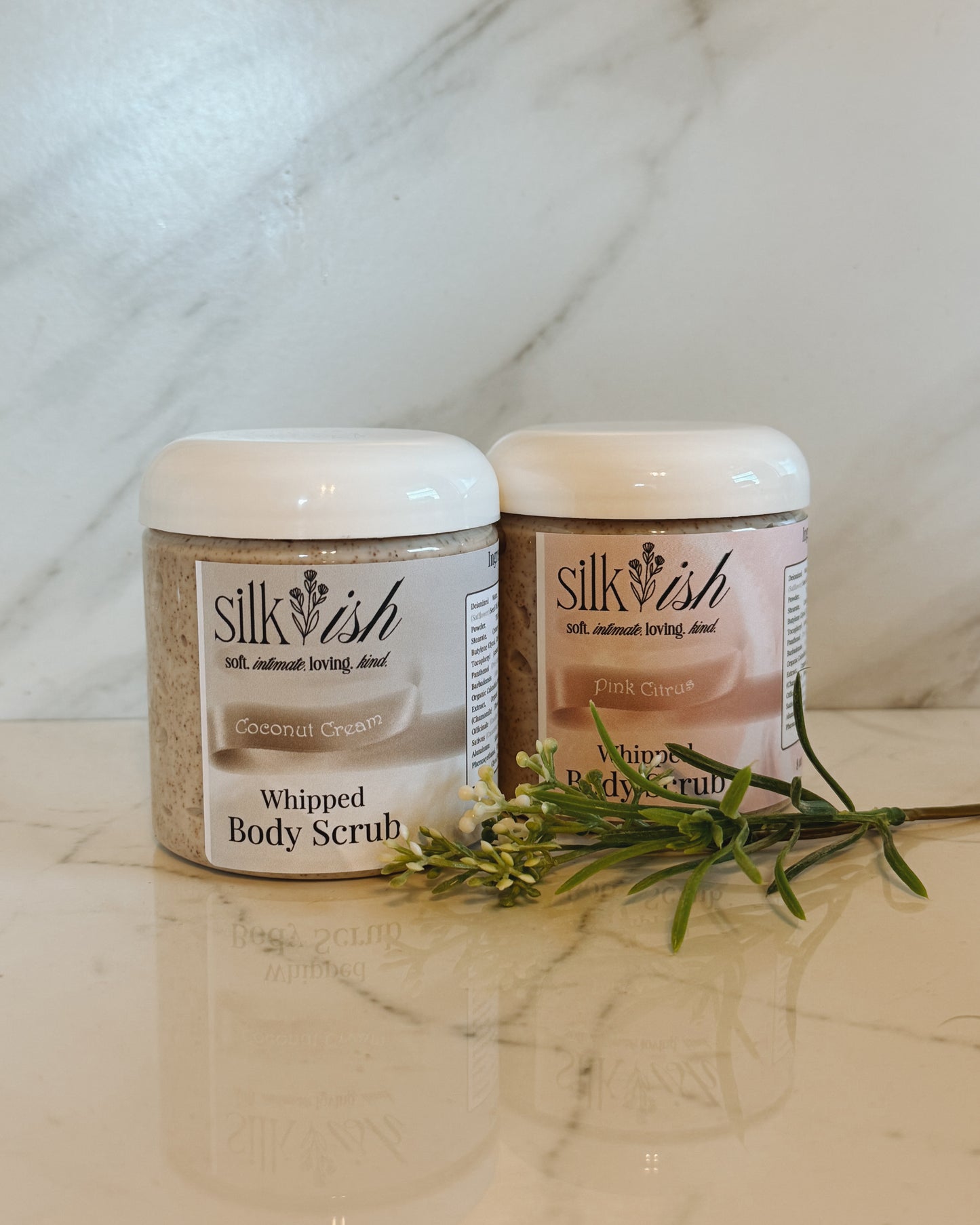 whipped walnut body scrub