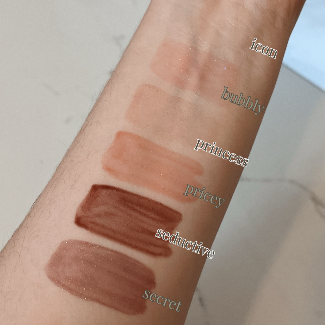 glossy lip glaze
