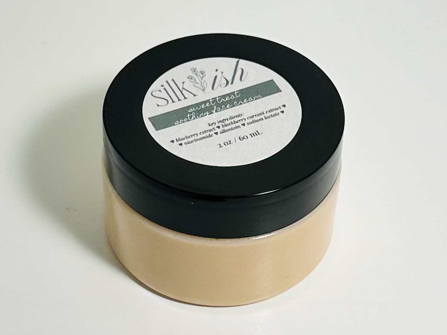 "sweet treat" soothing face cream