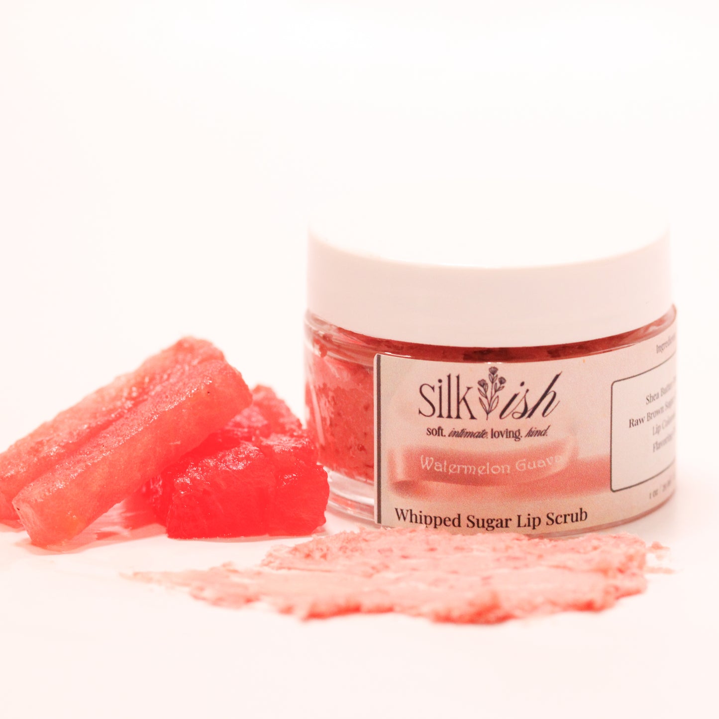 whipped sugar lip scrub