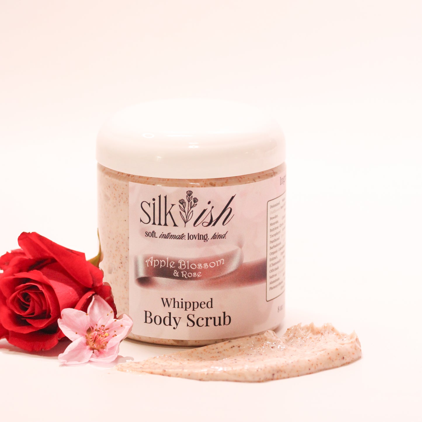 whipped walnut body scrub