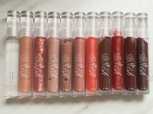 glossy lip glaze