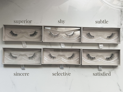 "she is..." synthetic silk lashes